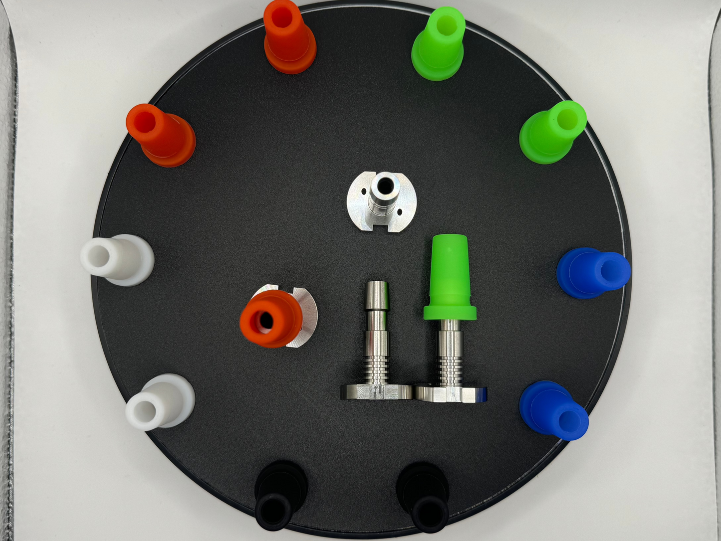 14mm male to 10mm female adapter/reducer (silicone)