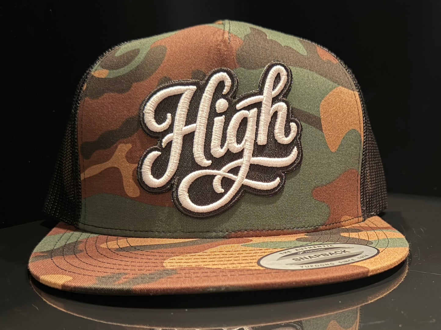 Casquette de camionneur haute