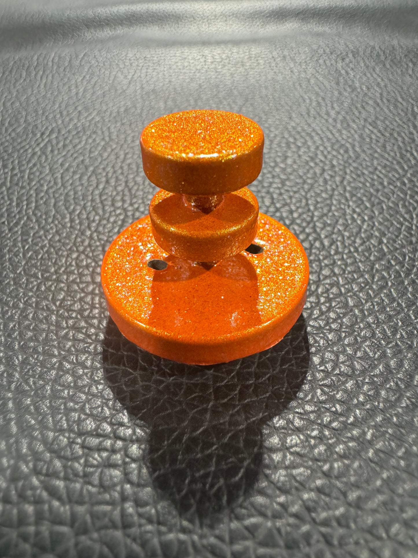 Cloud Vortex 4.3 regular airflow spinner cap for regular atomizer (illusion orange)