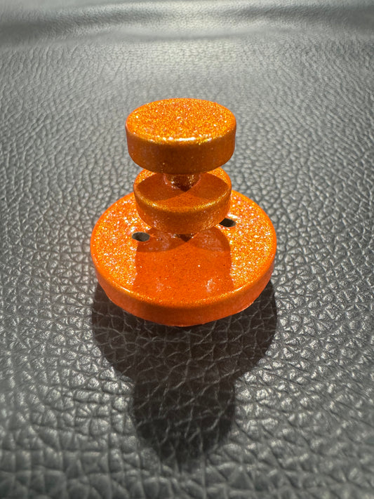 Cloud Vortex 4.3 regular airflow spinner cap for regular atomizer (illusion orange)