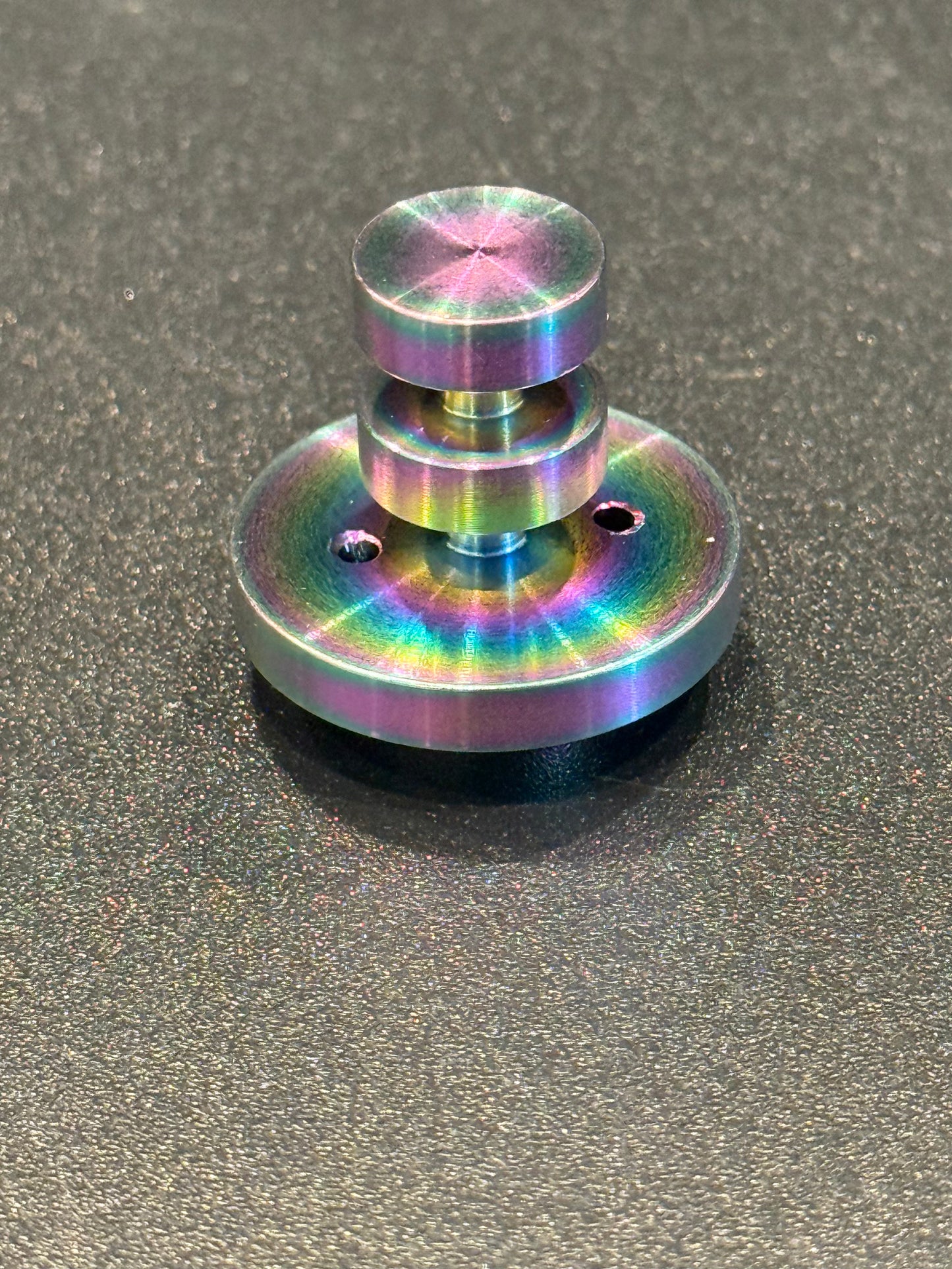 Cloud Vortex 18.2 TiN or similar coated, for (Deep chambers) for Puffco Peak Pro/Carta/Bomb, Extra restricted Airflow