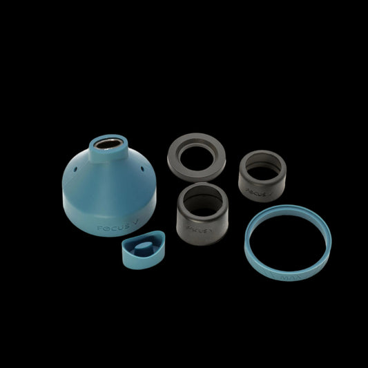 SILICONE ACCESSORY SET - MIDNIGHT - AERIS with or without (CUSTOMIZED AIR HOLES)
